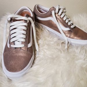 Vans in Rose Gold